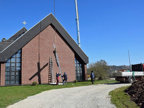 Sanierung des Kirchendaches von Heilig Kreuz 2020